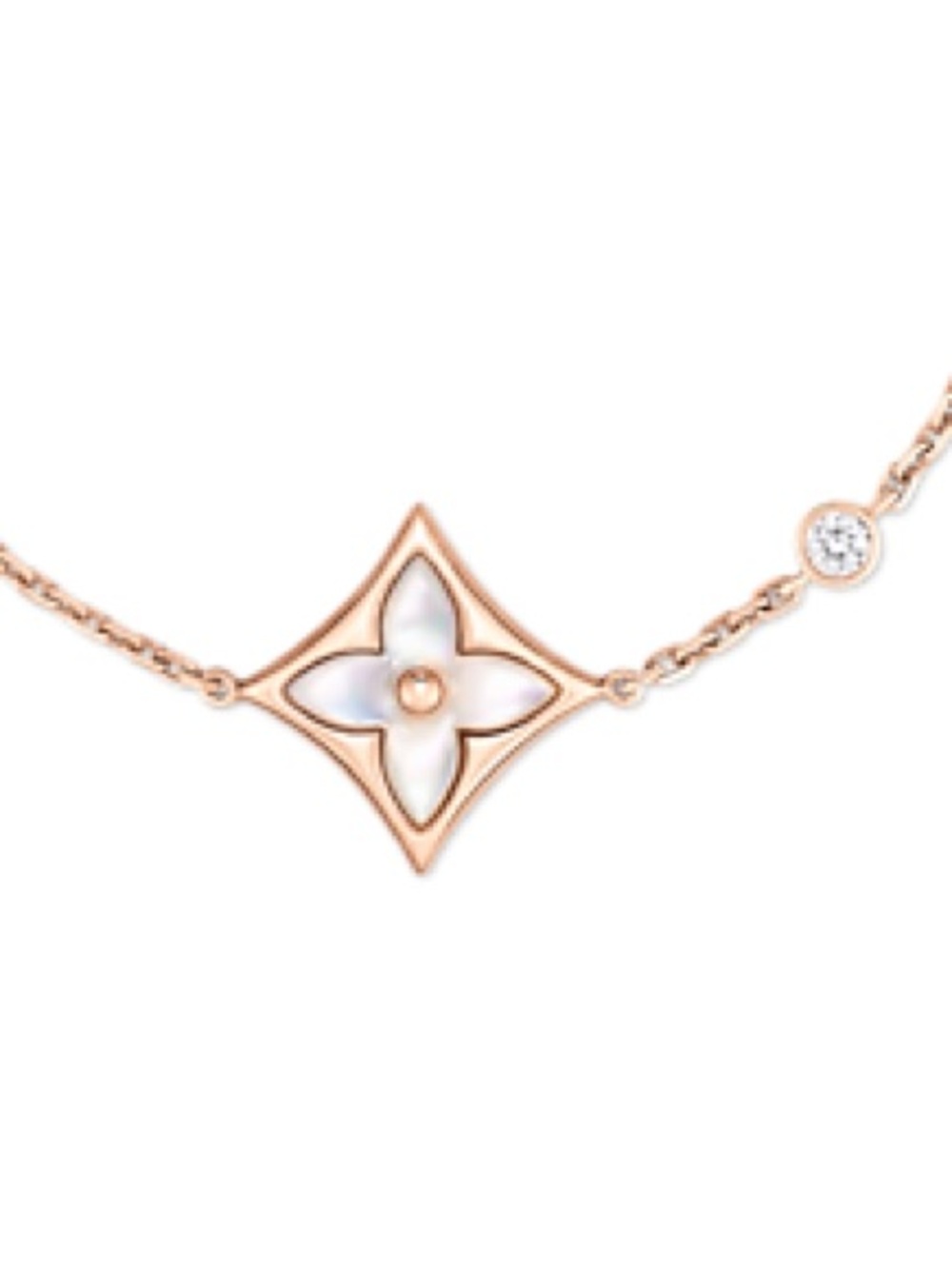 ❤️***Color Blossom BB Star Bracelet, Mother-of-Pearl -Monogram Flower Motif